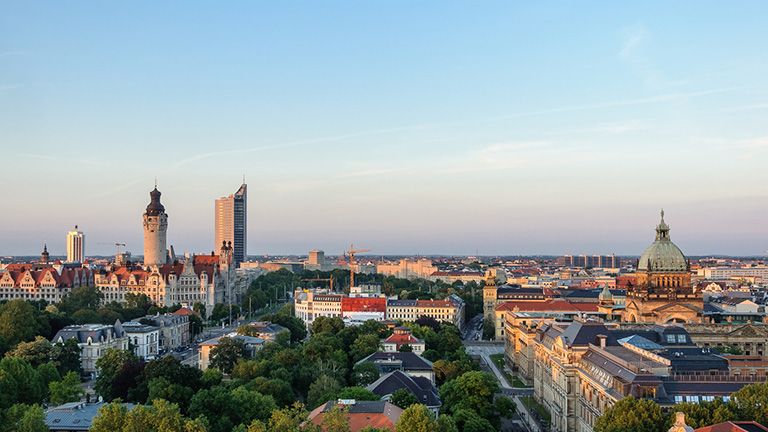 Leipzig Skyline