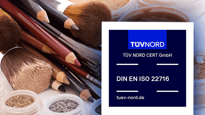 Prüfzeichen ISO 22716