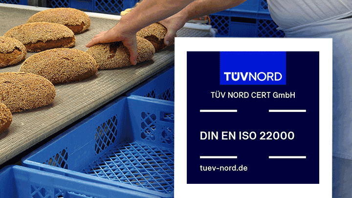Prüfsiegel ISO 22000